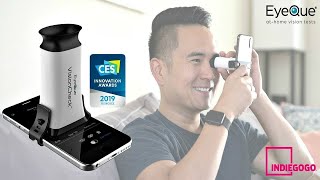 EyeQue VisionCheck, World's 1st Automated Eye Test