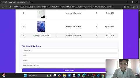 Membuat Situs Penjualan Toko Buku Online (UTS PEMROGRAMAN WEB 1)