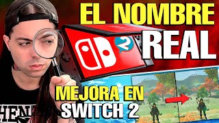 EL NOMBRE REAL en clave de NINTENDO SWITCH 2 es ESTE... 🔥 ZELDA BOTW REMASTERED en SWITCH 2