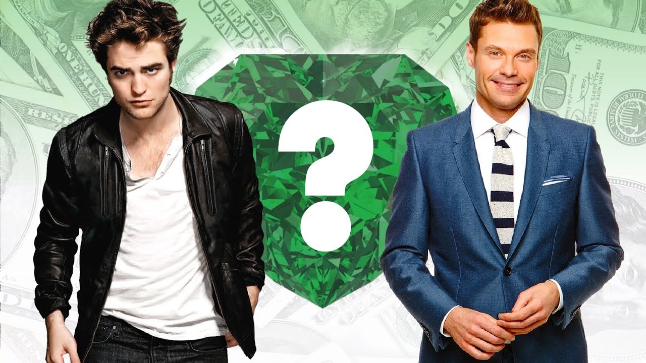 WHO???S RICHER? Robert Pattinson or Ryan Seacrest? Net Worth Revealed
