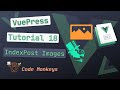 VuePress Tutorial 18 - IndexPost Images
