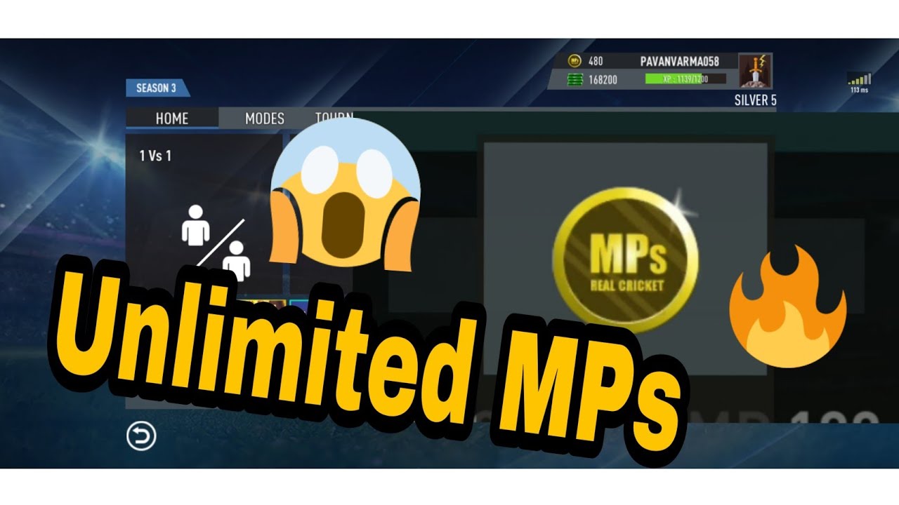 How to get Unlimited MPs in Real cricket 20 | Get unlimited MPs easily ...