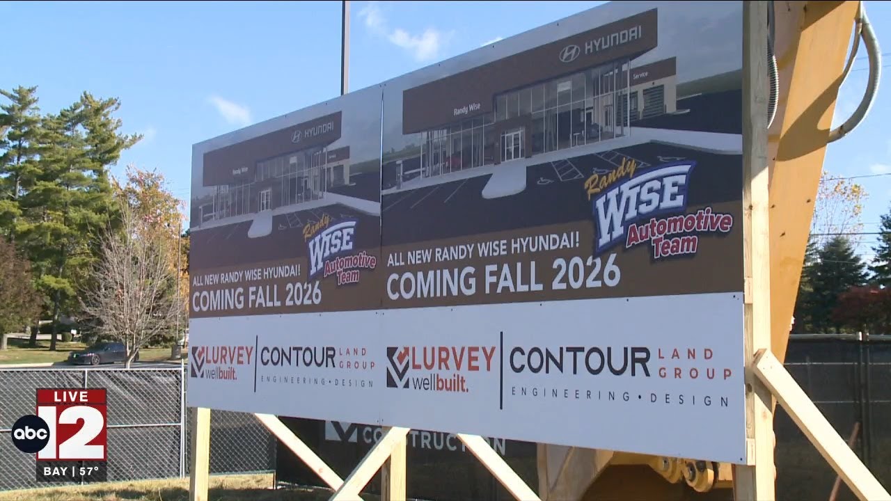 Randy Wise begins construction of Hyundai dealership in Grand Blanc Township