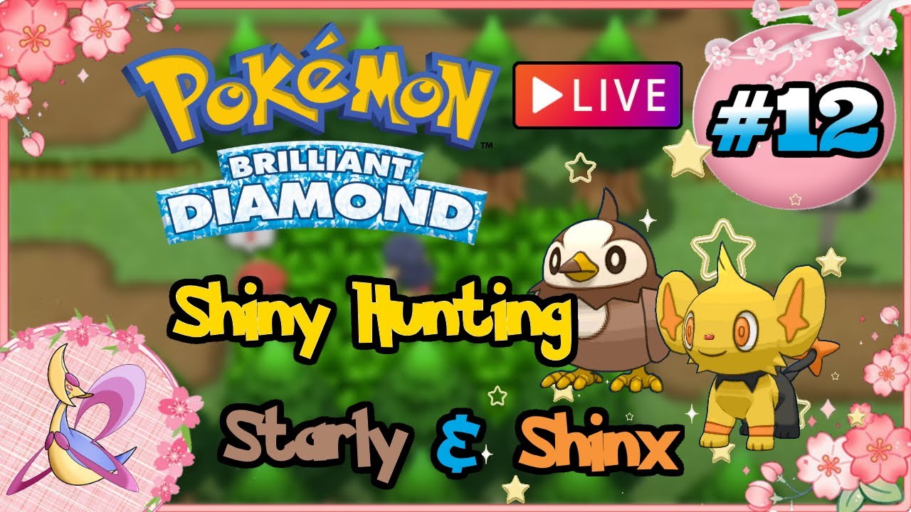 Pokemon Brilliant Diamond Live Stream Shiny Hunting FULL ODDS Starly