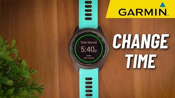 How To Change Time In Garmin Watch? Set & Adjust Clock On Garmin Watch