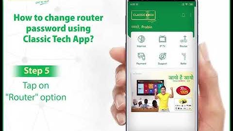 How to change your Classic Tech WiFi username & password?