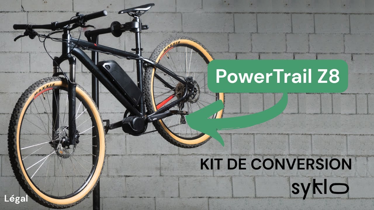 Transformez Votre Vélo avec le Kit Électrique Syklo PowerTrail Z8