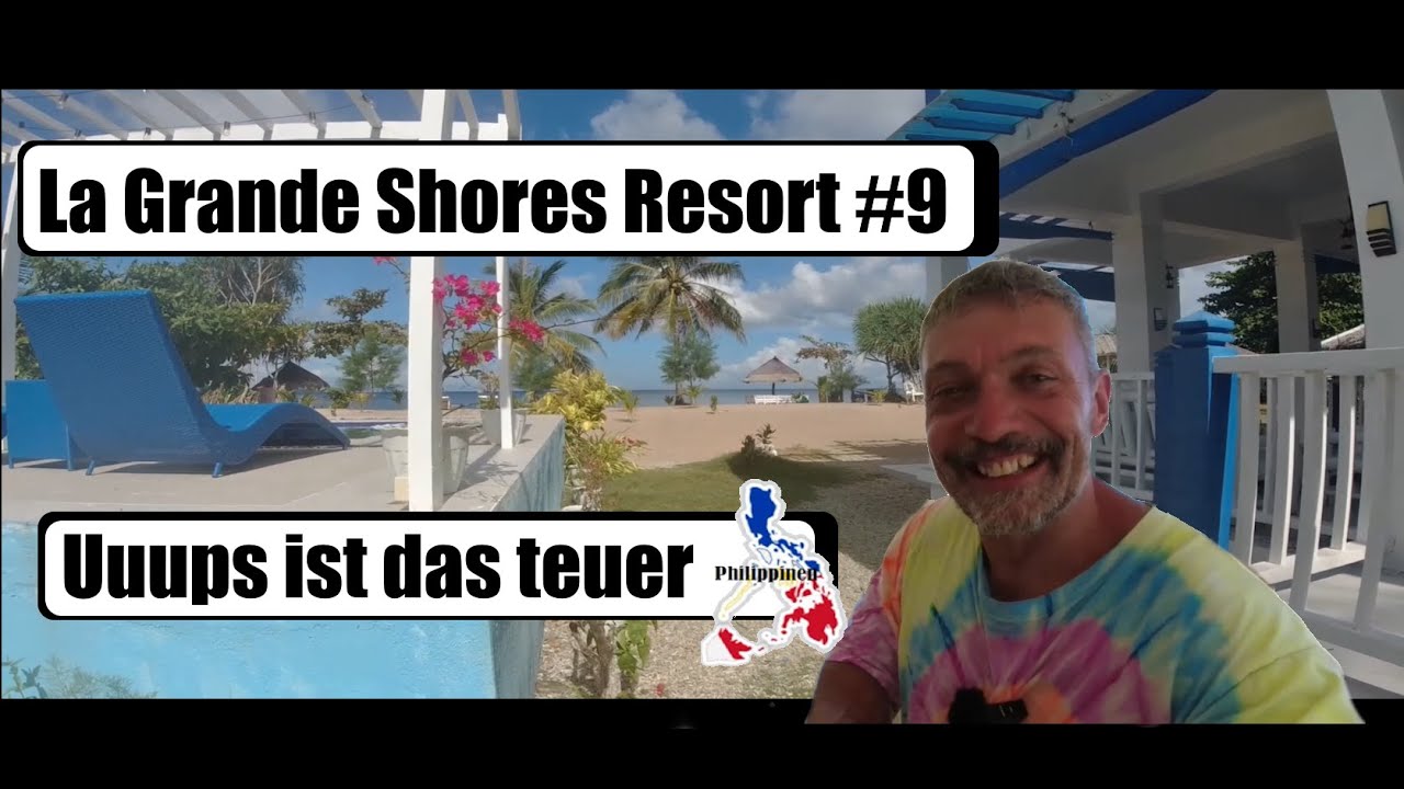 Blau weißer Nordseestyle, La Grande Shores Resort, Beach, Tablas Island | ausgewandert | 🇵🇭