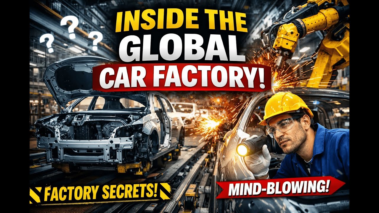 Внутри мирового автозавода: секреты сборки раскрыты!
