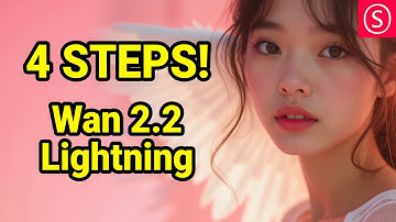 WAN 2.2 Lightning FOR GGUF! Only 4 Steps. ComfyUI Workflow Included