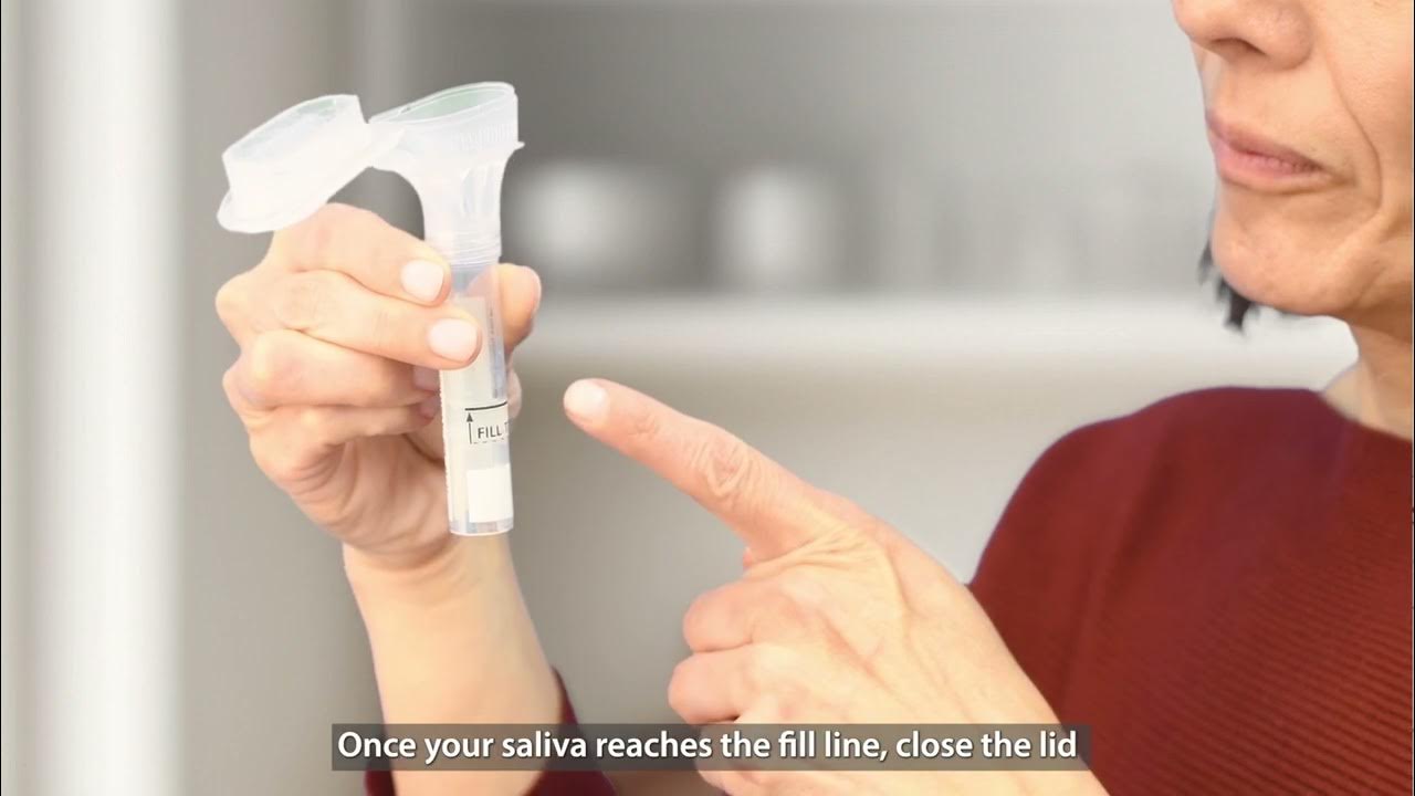 OMNIgene™ SALIVA DNA and RNA device user instructions YouTube