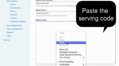 AdSpeed Tutorial for Drupal