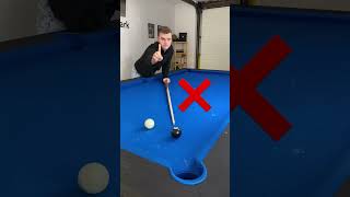 Pool lesson: how a beginner ❌ vs an expert would play this shot ✅ #billiards #billiard screenshot 3