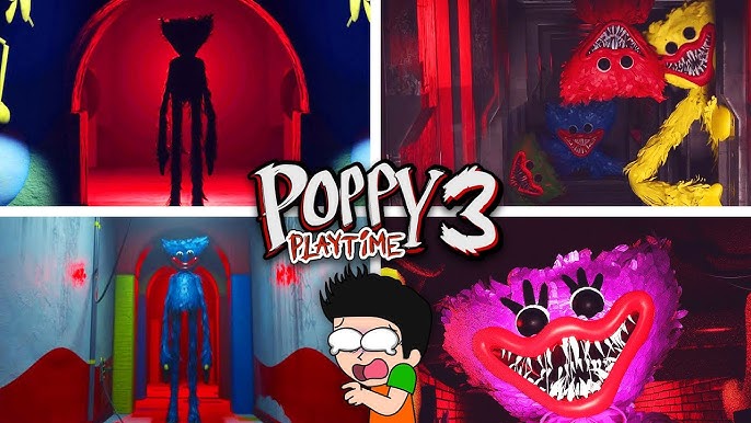 TODOS LOS JUMPSCARE DE POPPY PLAYTIME CHAPTER 3 😱, PERSONAJES SECRETOS  DEL CAPITULO 3