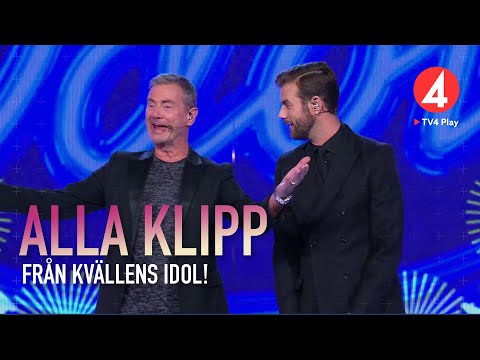 Här gästar Christer Björkman Idol-juryn (här ser du alla kvällens uppträdanden)