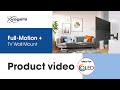 Your TV on the wall with Full-Motion  OLED TV Wall Mount | COMFORT, stylish and secure | Vogel