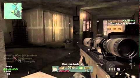 First Random Throwing Knife ever in MW3