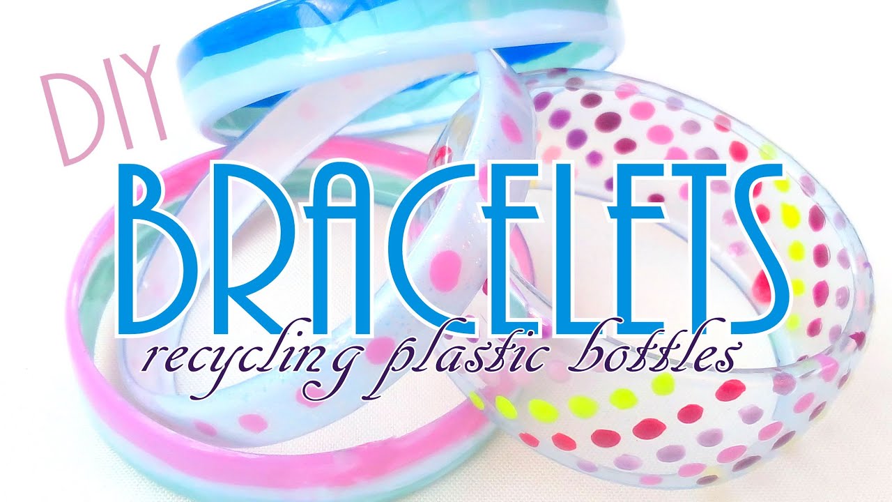 How to make bracelets (using plastic bottles) Lifehack YouTube