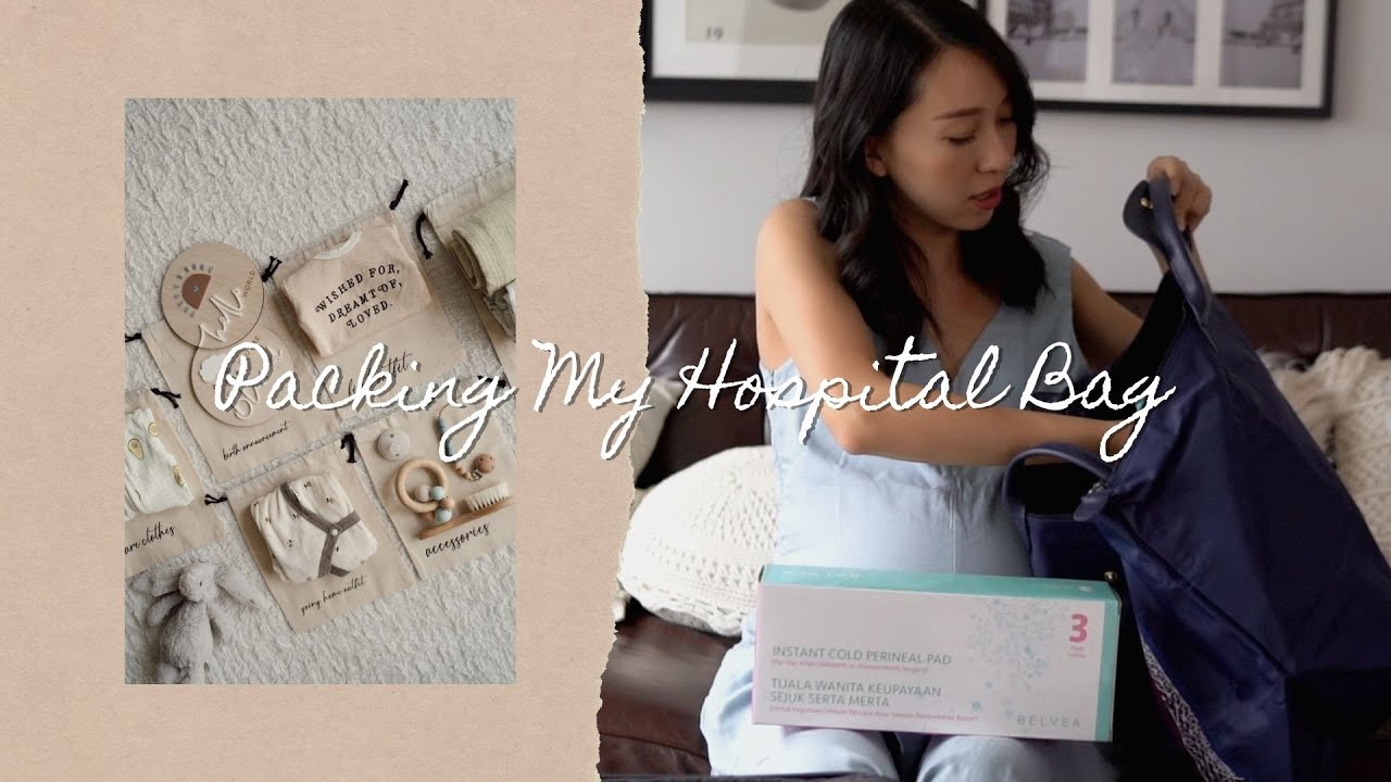 PACKING MY HOSPITAL BAG | Bringing the absolute essentials!