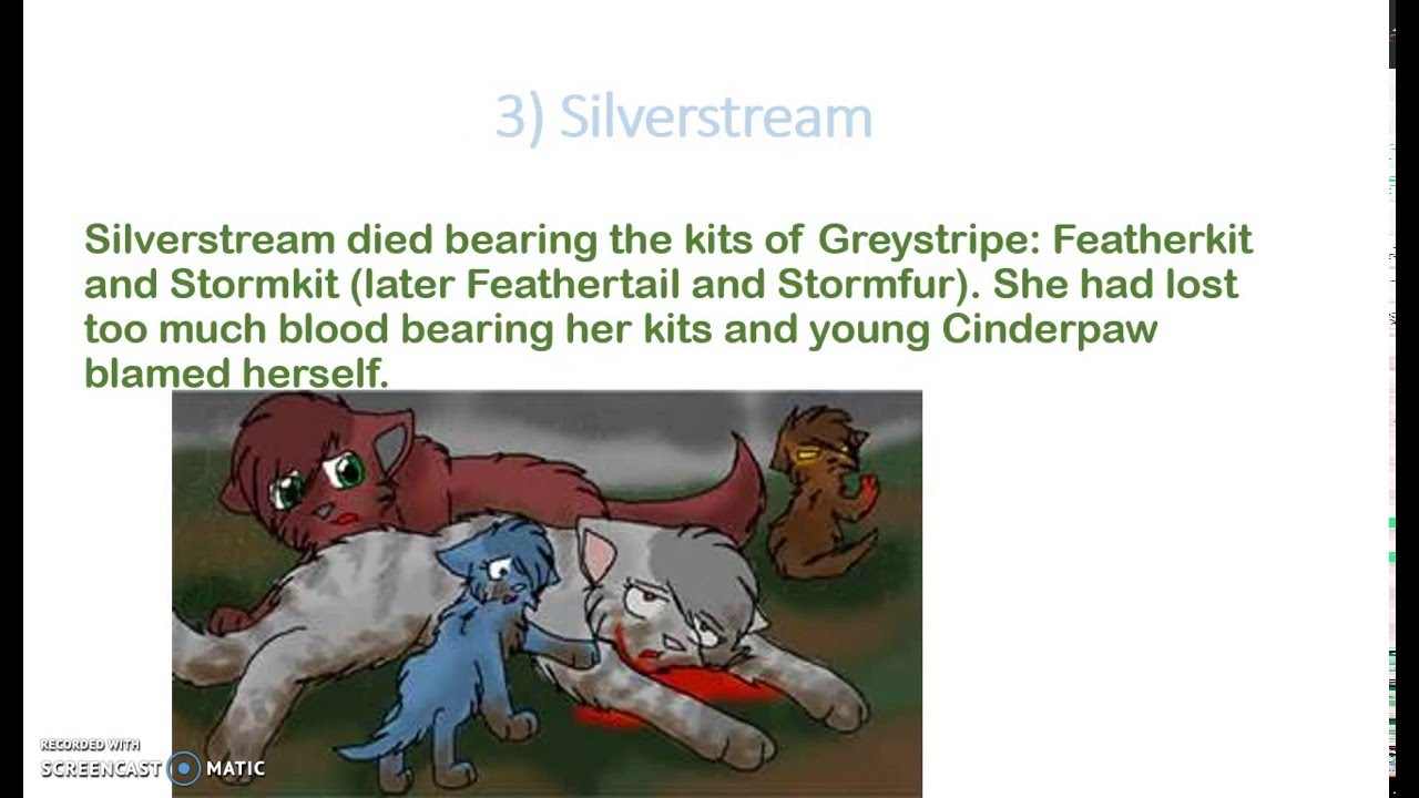 Warrior Cats Top 5 Saddest Deaths YouTube