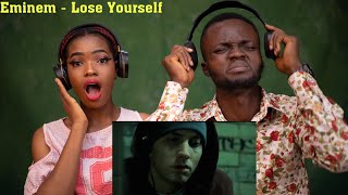 OUR FIRST TIME HEARING  Eminem - Lose Yourself REACTION!!!