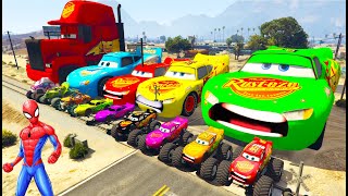 GTA V Epic New Stunt Race For Car Racing Challenge by Trevor and Shark #999