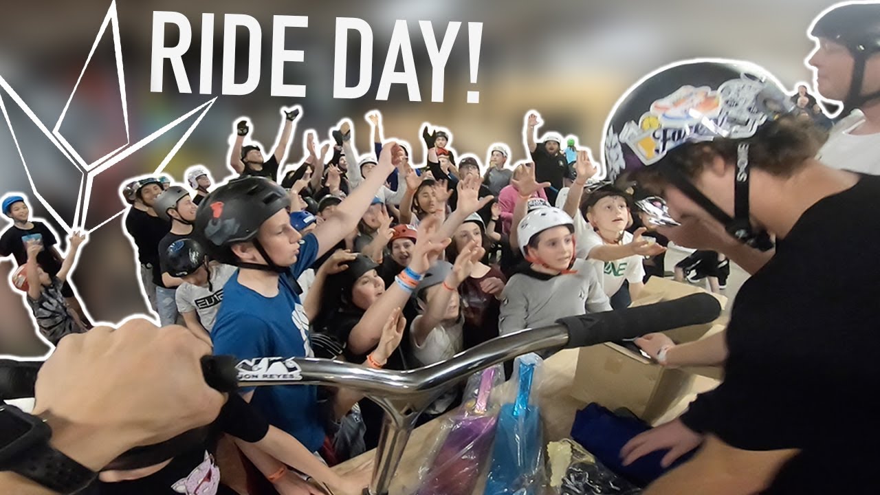 HUGE SCOOTER RIDE DAY! reyes moronta