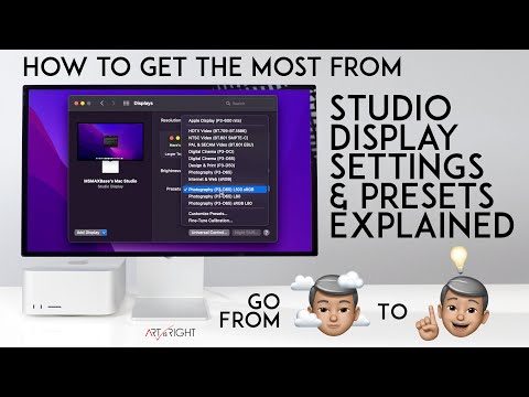 Apple Studio Display Preset Mode Explained & how to create custom preset for Pro Workflow