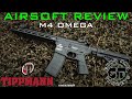 Airsoft review 43 tippmann m4 omega v2 co2 hpa guns and targets fr