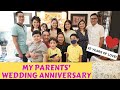 My Parents&#39; 42nd Wedding Anniversary | Intimate Celebration with Family | Interviewing my Parents