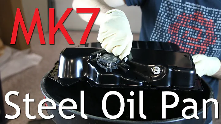 MK7 GTI Steel Oil Pan DIY Install (No More Plastic)