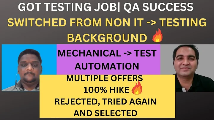 Switched from NON IT - Software Testing| 100% Hike| Inspiring QA Story✨