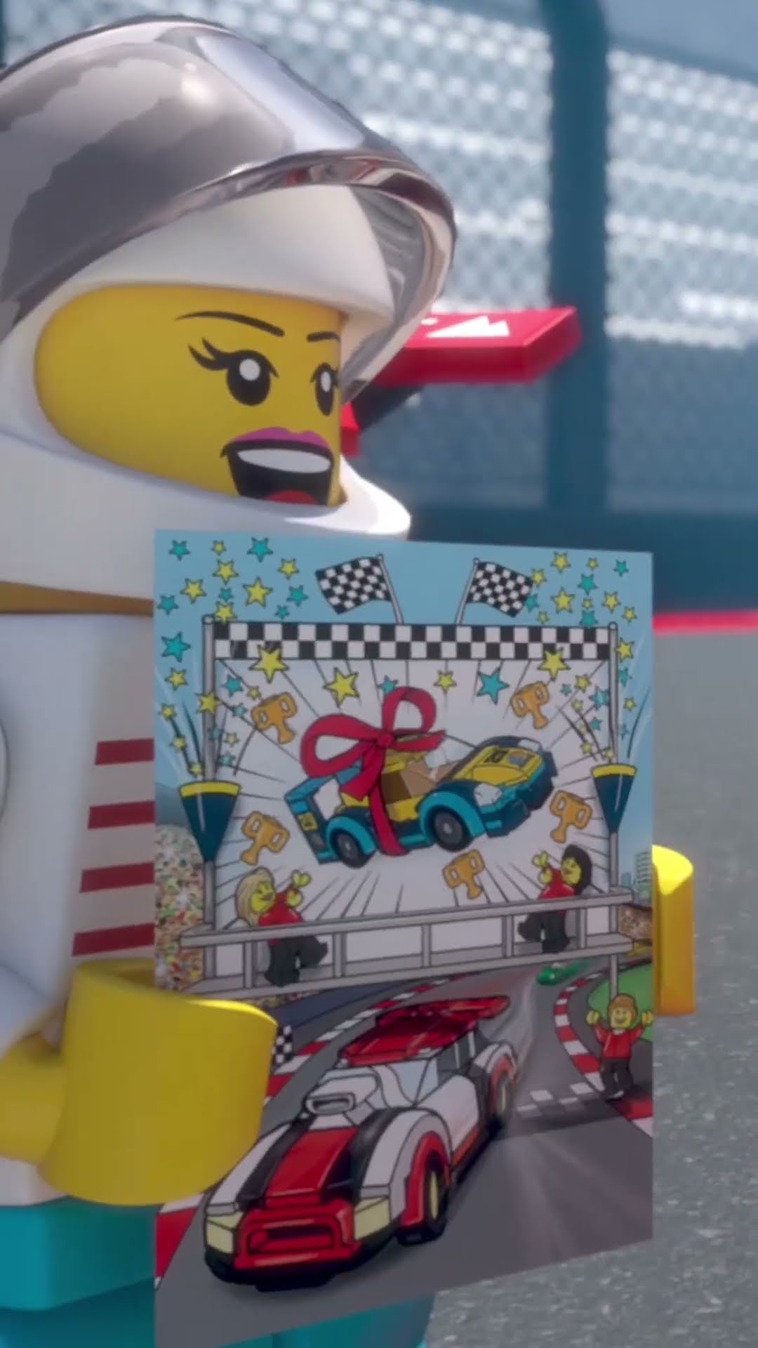 Race for the big win! | LEGO CITY #Shorts