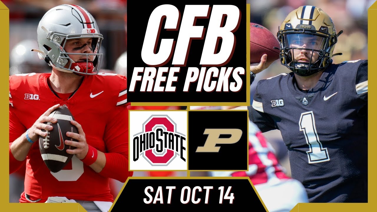 OHIO STATE vs. PURDUE CFB Picks & Prediction | College Football Free ...