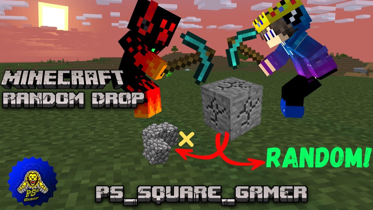 Minecraft But Every Block Drop Random Item😱| #minecraft #video ...