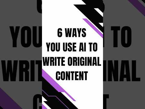 6 Ways You