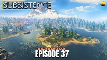 Building And Setting Up Mining Outpost! Subsistence Gameplay [S02E37]