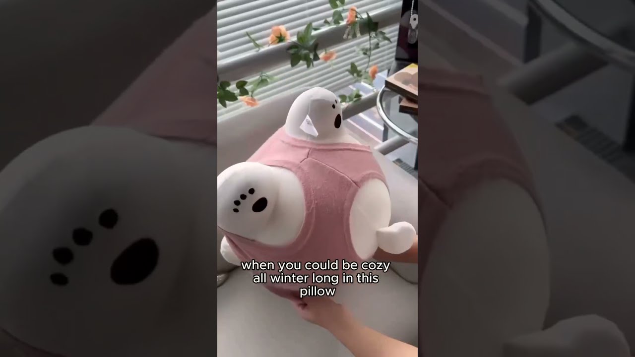 Discreet Polar Bear Pillow Remote Control Sex Machine vibrating Dildo.