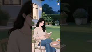 고요한 밤하늘아래 모든 초조함이 바람따라 날아가네 宁静夜晚下的晚风吹散一切烦恼--