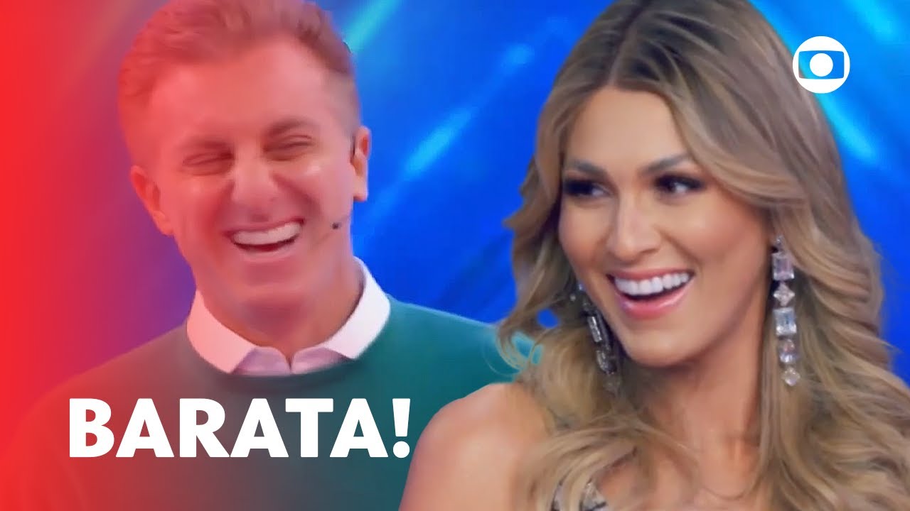 Lívia Andrade estreia no Domingão com pegadinha de Luciano Huck! | TV Globo