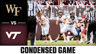 Wake Forest Demon Deacons vs. Virginia Tech Hokies - Condensed Game