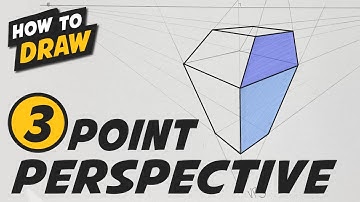 Three (3) Point Perspective - Simple Step By Step
