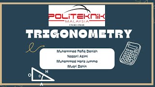 DBM10013-Engineering Mathematics (Trigonometry in Architecture)