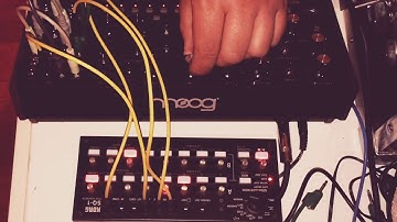 Moog Mother-32 + Korg SQ-1
