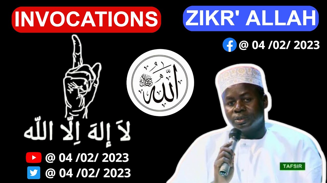 Les bienfaits du Zikr 2e partie Wahtan Fadjr Oustaz Hady Niass Lundi 06 février 2023