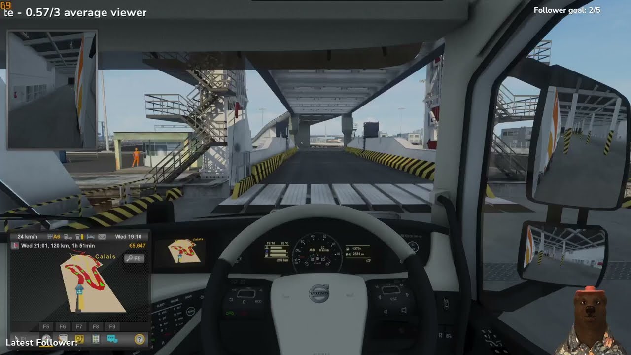 Volvo FH 420 handling test with load || ETS2 || Intel Arc A380 gameplay ultra settings