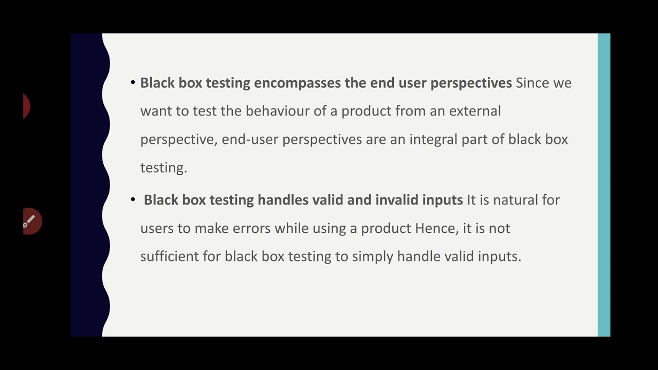 Why Blackbox testing needed part 2 - YouTube