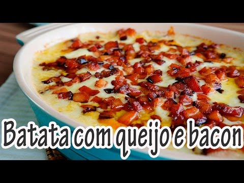 Vídeo: Um Jantar Farto E Rápido: Batatas Ao Forno Com Bacon