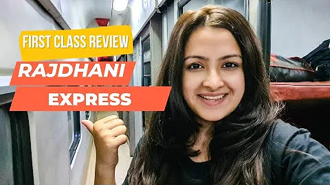 Rajdhani Express First Class Coupe Journey | IRCTC First Class food review