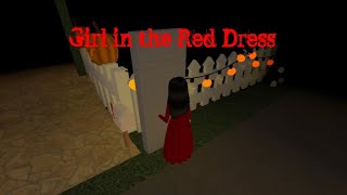 Girl in the Red Dress (Roblox Animated HORROR Story) Halloween Special! 🎃👻